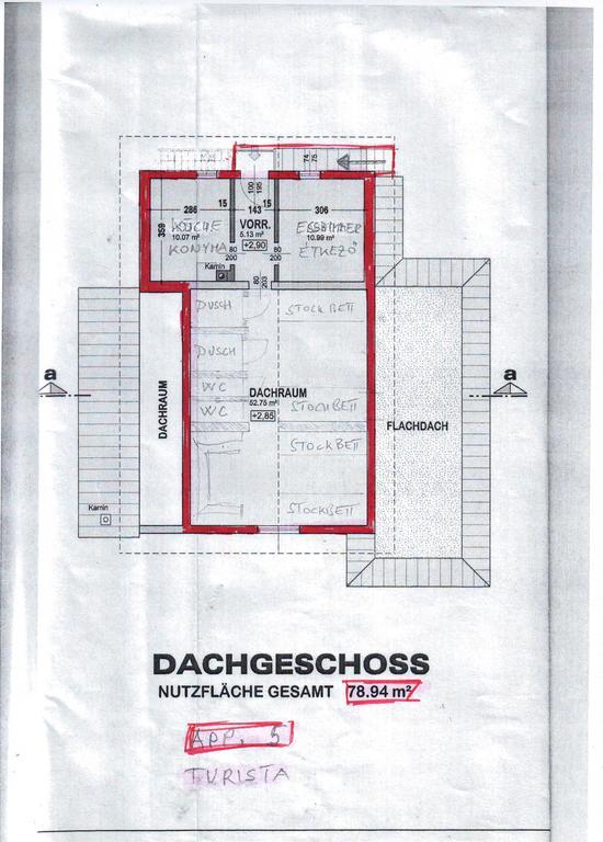 Tolnaricum Apartments Kostendorf Eksteriør billede